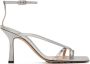 Bottega Veneta Silver Stretch Strap Sandal - Thumbnail 1