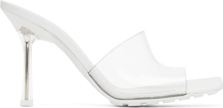 Bottega Veneta Transparent Stretch Mules