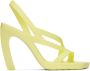 Bottega Veneta Yellow Jimbo Heeled Sandals - Thumbnail 1