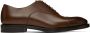 Brunello Cucinelli Brown Lace-Up Oxfords - Thumbnail 1