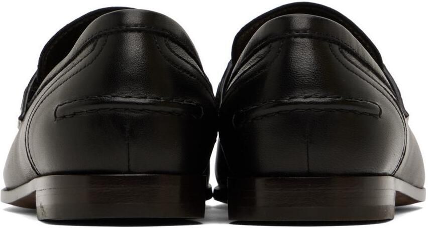 Brunello Cucinelli Black Glitter Loafers