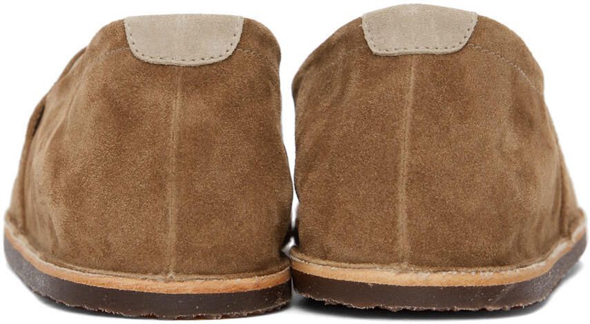 Brunello Cucinelli Brown Suede Smart Espadrilles - Picture 2