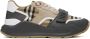Burberry Beige & Grey Vintage Check Sneakers - Thumbnail 1