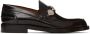 Burberry Black Leather Fred Loafers - Thumbnail 1