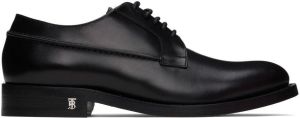 Burberry Black Monogram Derbys