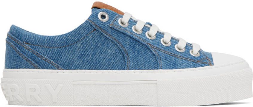 Burberry Blue Patch Sneakers