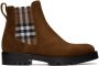 Burberry Brown Allostock Ankle Boots - Thumbnail 1