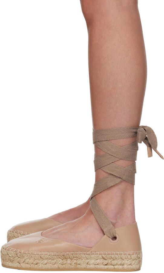 Burberry Beige Embroidered Espadrilles - Picture 2