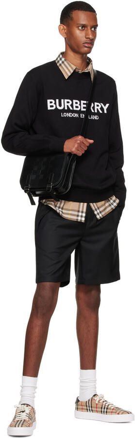 Burberry Beige Rangleton Sneakers - Picture 4