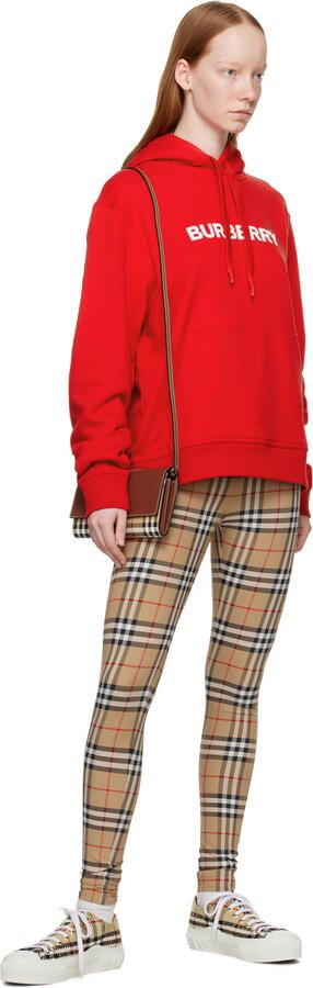 Burberry Beige Tweed Jack Sneakers - Picture 4