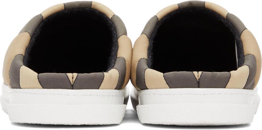 Burberry Beige Vintage Check Slippers - Picture 2