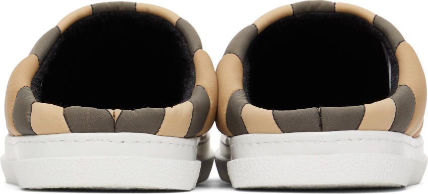 Burberry Beige Vintage Check Slippers - Picture 2