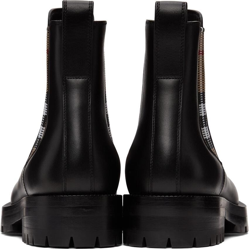 Burberry Black Allostock Ankle Boots
