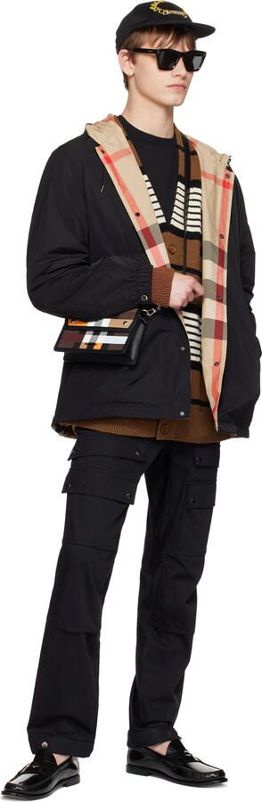 Burberry Black Coin Detail Loafers - Picture 3