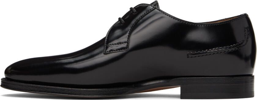 Burberry Black Hardware Oxfords - Picture 4
