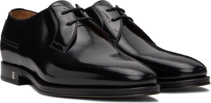 Burberry Black Hardware Oxfords - Picture 2