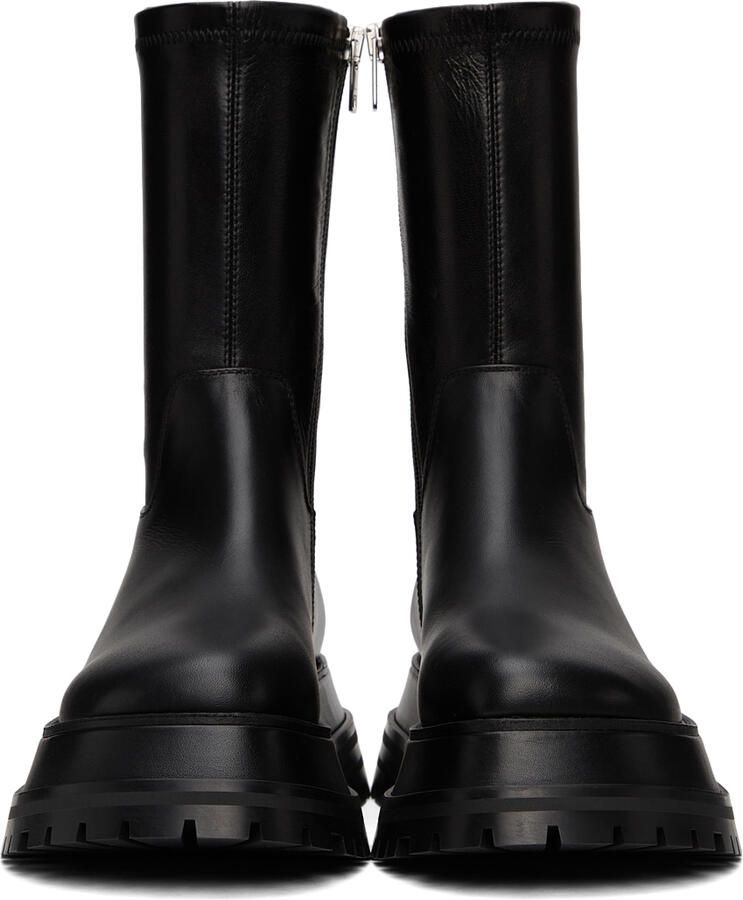 Burberry Black Hurr Ankle Boots - Picture 2