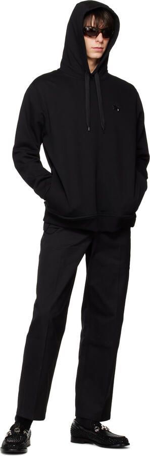 Burberry Black Logo Crystal Loafers - Picture 4