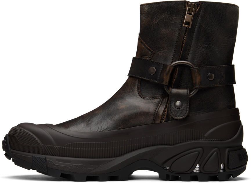 Burberry Black Mallory Boots - Picture 3