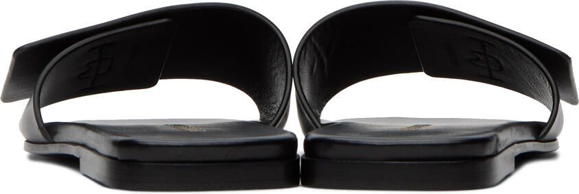 Burberry Black Monogram Motif Sandals - Picture 3