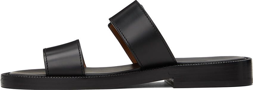 Burberry Black Monogram Motif Sandals - Picture 3