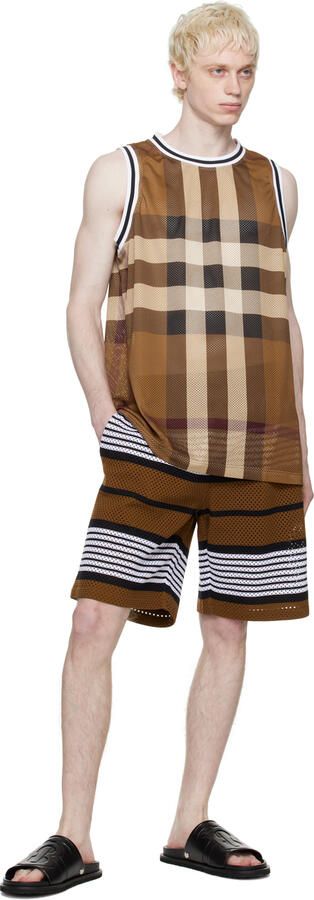 Burberry Black Motif Sandals - Picture 3