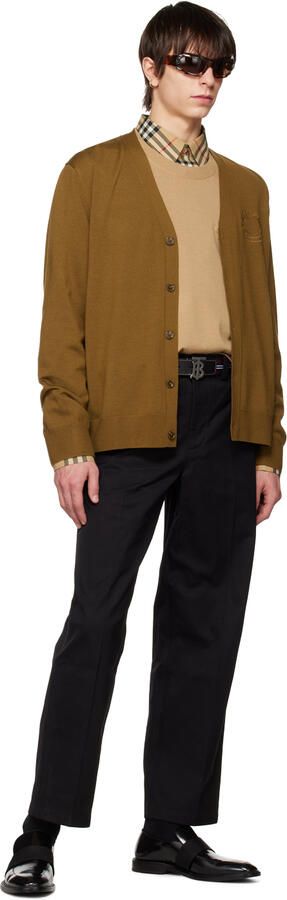 Burberry Black Ribbon Detail Loafers - Picture 4