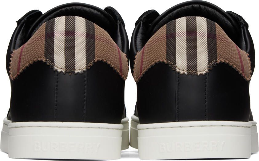 Burberry Black Vintage Check Sneakers