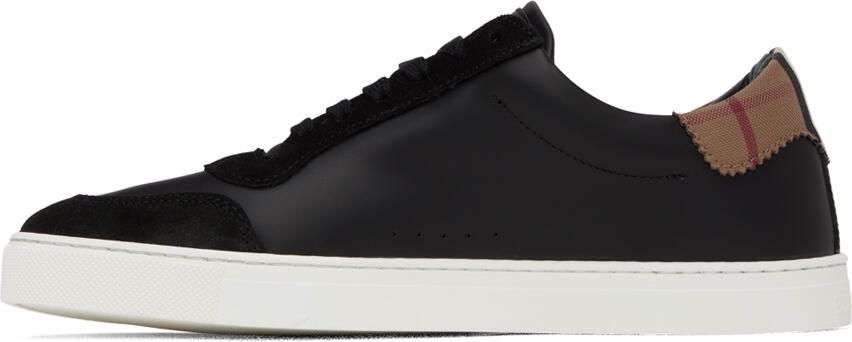 Burberry Black Vintage Check Sneakers - Picture 3