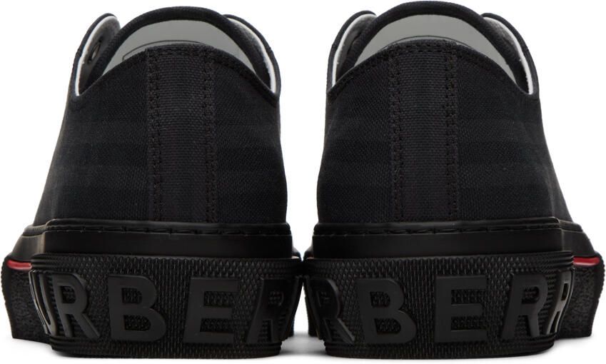 Burberry Black Vintage Check Sneakers