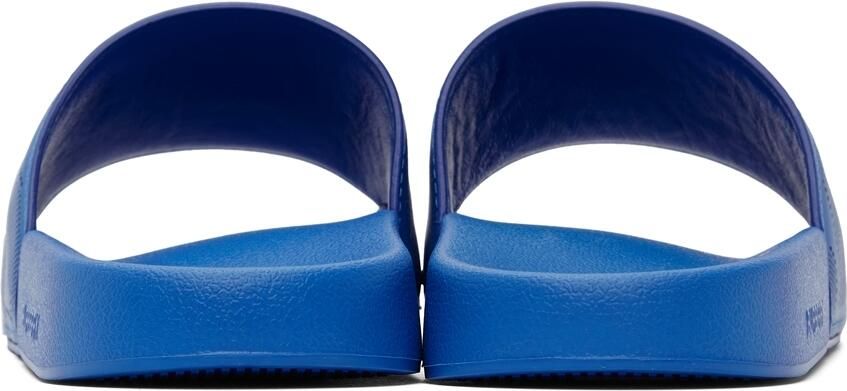 Burberry Blue Furley Slides - Picture 2