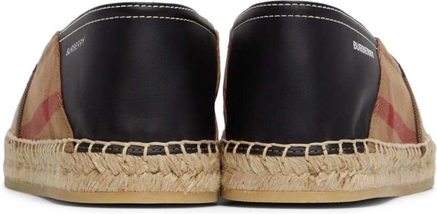 Burberry Brown Check Espadrilles - Picture 2