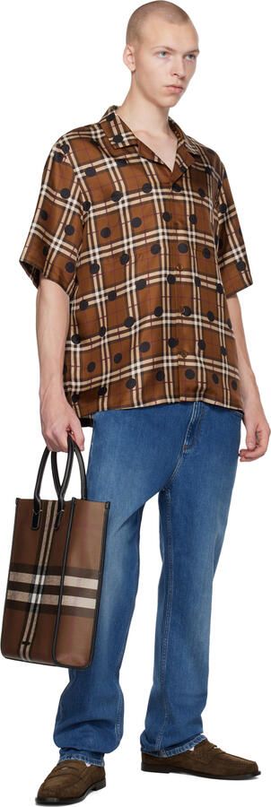 Burberry Brown Coin Detail Loafers - Picture 3