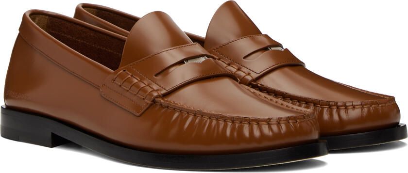 Burberry Brown Coin Loafers - Picture 3