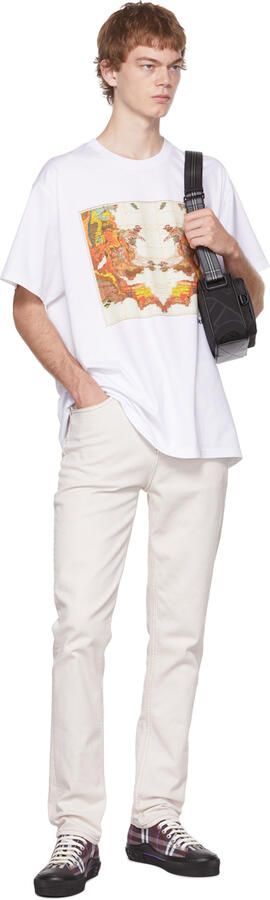 Burberry Burgundy Check Sneakers - Picture 4