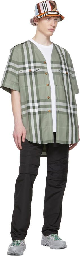 Burberry Grey Arthur Low-Top Sneakers - Picture 4