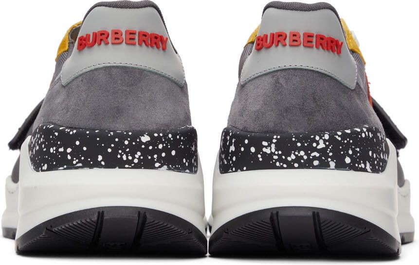 Burberry Grey Ramsey Sneakers - Picture 2