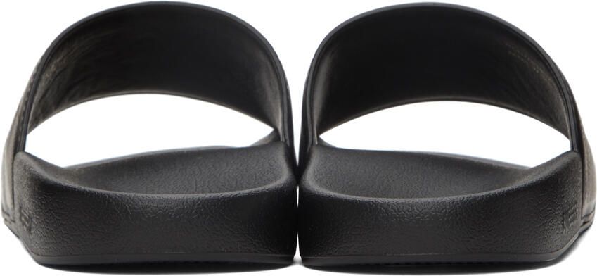 Burberry Leather Perforated Monogram Slides - Picture 2