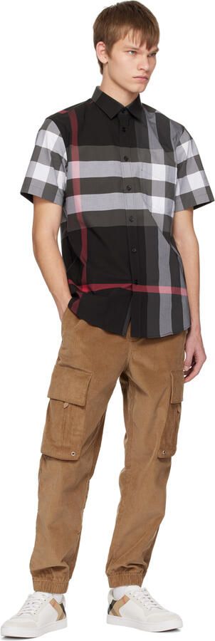 Burberry White House Check Sneakers - Picture 4