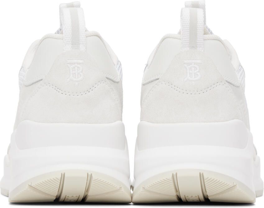 Burberry White Sean Sneakers