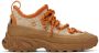 Burberry Kids Orange & Brown Arthur Sneakers - Thumbnail 1