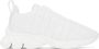 Burberry White Quilted Leather Sneakers - Thumbnail 1