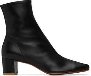 BY FAR Black Sofia Ankle Boots