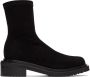 BY FAR Black Suede Kah Boots - Thumbnail 1