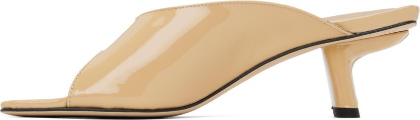 BY FAR Beige Huston Heeled Sandals - Picture 4