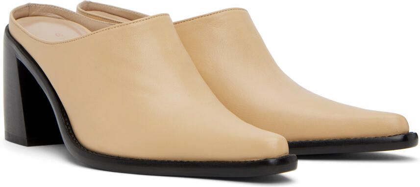 BY FAR Beige Nef Heels - Picture 2