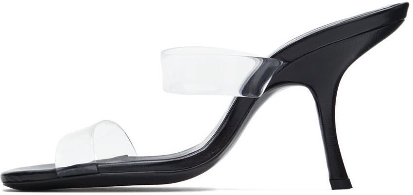 BY FAR Black Clara Heeled Sandals - Picture 3