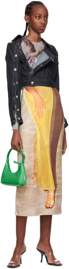 BY FAR Black Clara Heeled Sandals - Picture 4