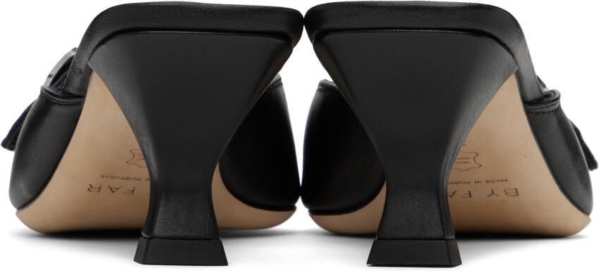 BY FAR Black Evelyn Mules - Picture 5