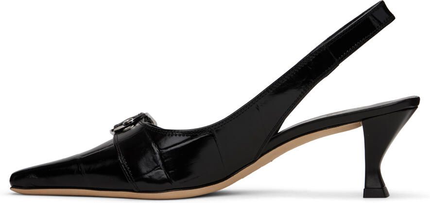 BY FAR Black Evita Heels - Picture 3